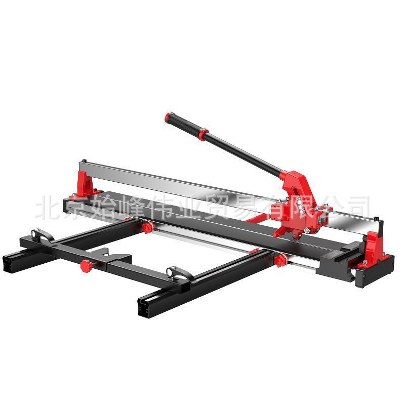 手动瓷砖切割机 瓷砖推刀不锈钢轻型高精度激光地砖切割机