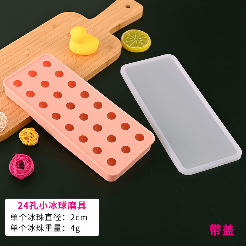 家庭用 DIY もちむすびの液体フィリング、簡単に離型できる型、大容量の食品グレードのシリコーンアイスボールアイスキューブフィルム、蓋付き|undefined