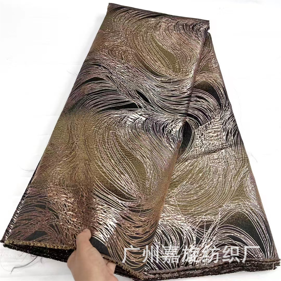 Tecnología europea y americana línea de alta calidad ergena jacquard bordado relieve tela cheongsam vestido vestido tela image 5