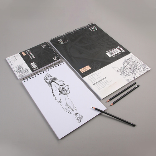 Art student 8k sketchbook student drawing book outdoor sketching A3 A4 sketch paper picture book painting supplies wholesale