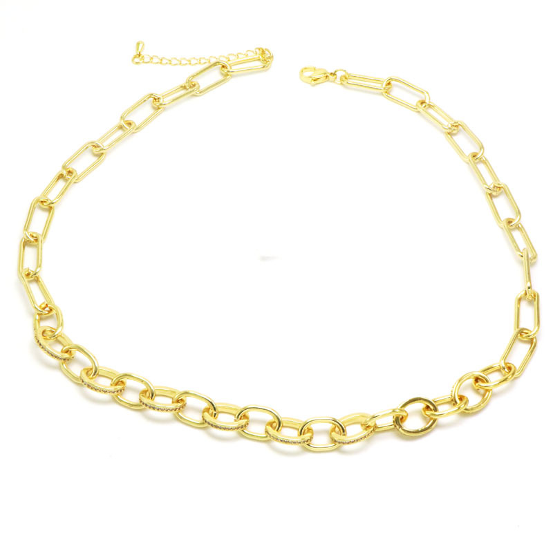 Copper 18K Gold Plated Inlay Infinity Heart Shape Smile Face Zircon Necklace display picture 10