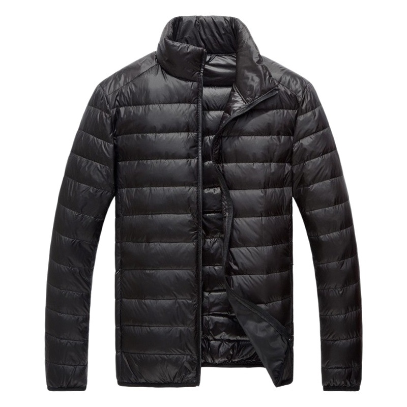 2023 nueva chaqueta acolchada de algodón con plumas de invierno para hombres chaqueta acolchada de algodón ligera de moda casual chaqueta acolchada de algodón pequeña para hombres abrigo de invierno para hombres