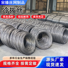 冷拔丝高碳钢热镀锌铁丝建筑工地钢筋铁丝捆扎切断抗拉光亮冷拔丝