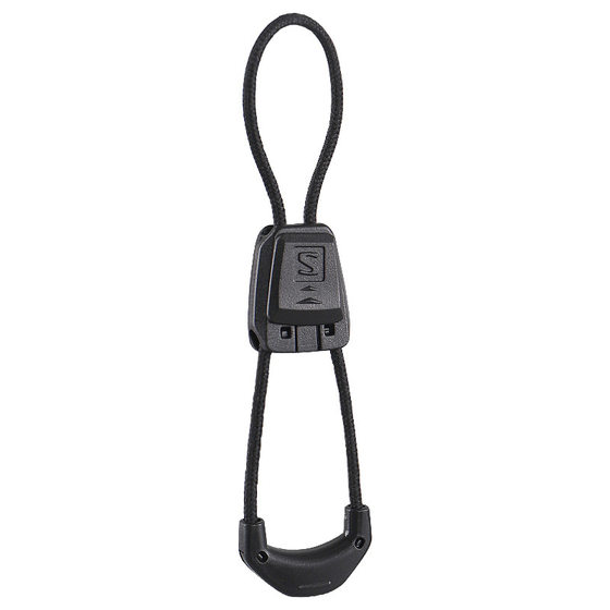 Salomon Shoelaces One Piece Free Shipping Lazy Shoelaces Free-tie-buckle Shoe Accessories Running Black and White Fast Shoelaces One Pair