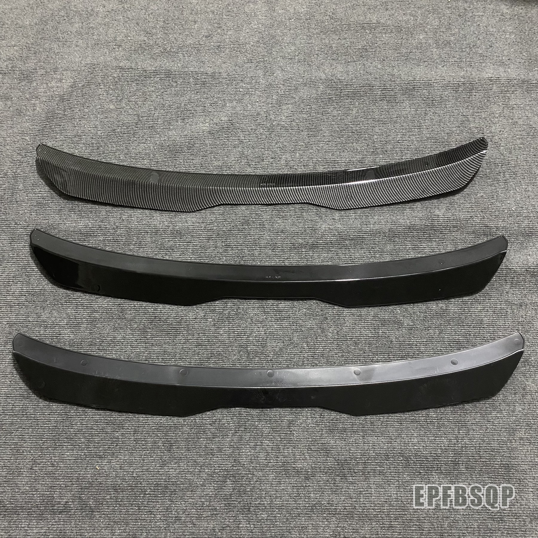 Suitable for 08-20 Hatchback Bmw 1 Series Rear Wing F20 E87 Imported 1 Series Carbon Fiber Pattern Top Wing Without Drilling