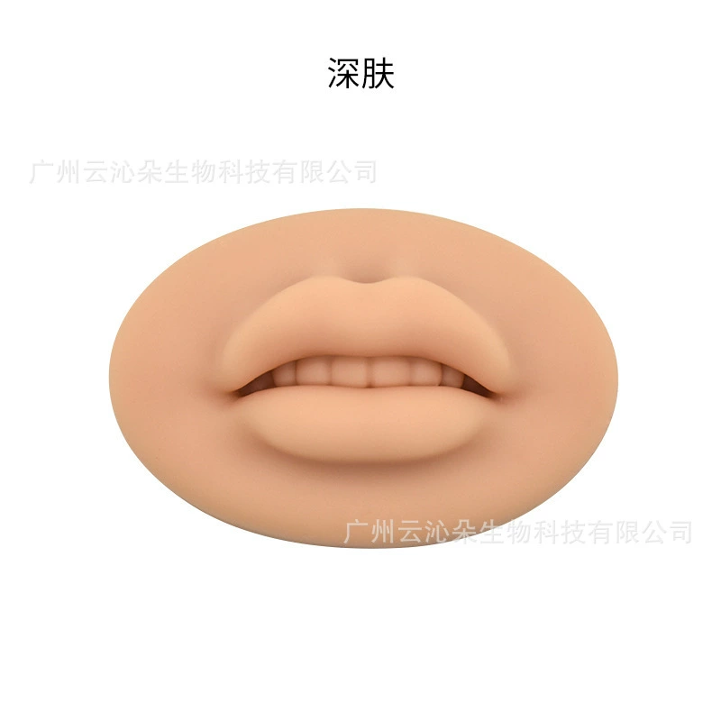Module, silicone three dimensional realistic practice, in 5d format, plump lips effect