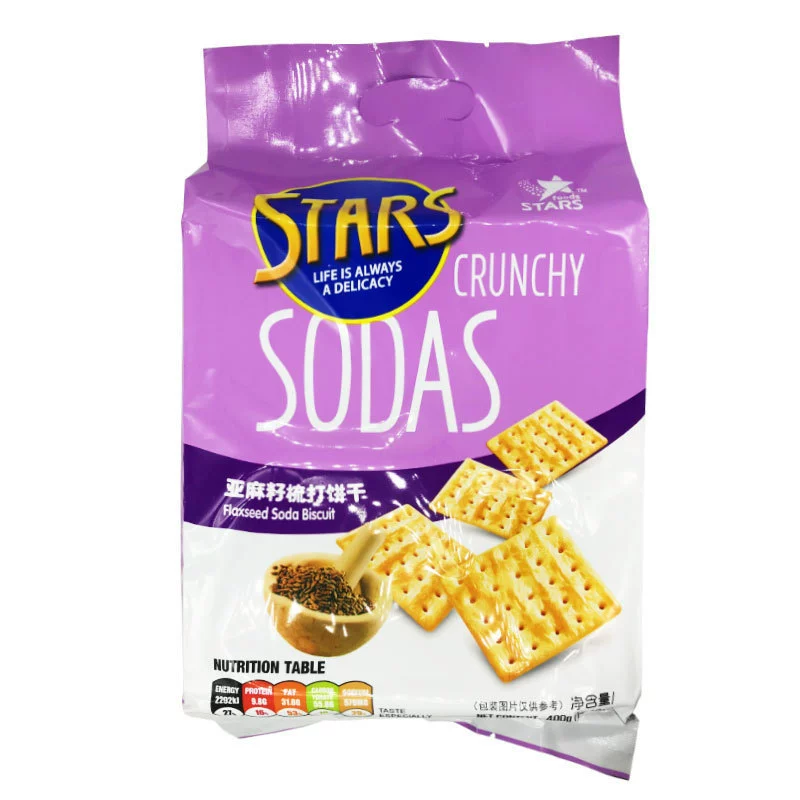 Хонгконг Стар Милк Солт Солтол Сустреc biscuits Солтед Чиз Кейк Старс Содас расчесанные печенья 400 г