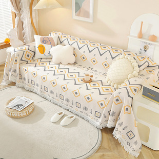 Scandinavian Ins Style Sofa Towel Sofa Cushion Sofa Cover Cloth Summer Household All-Inclusive Universal Cover Blanket Spot Wholesale