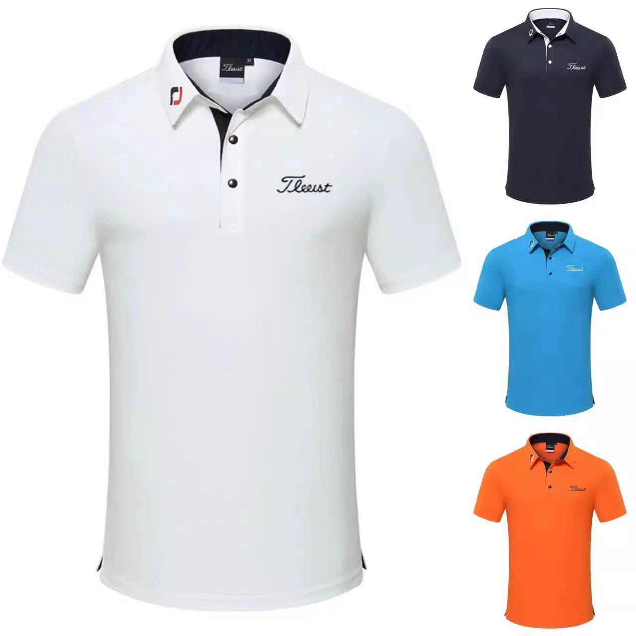 Гольф с короткими рукавами Мужская одежда Мужская футболка Спортивные быстрые сухие короткие рукава дышащие golf мужская трикотажная летняя рубашка поло