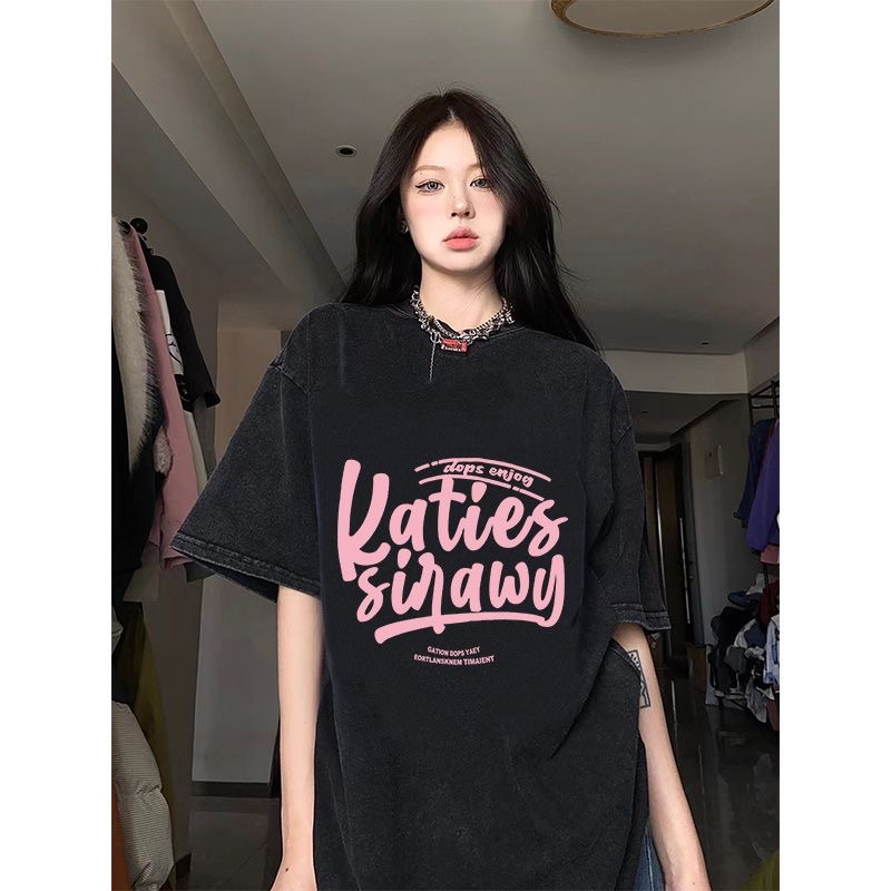 Camiseta manga corta negro