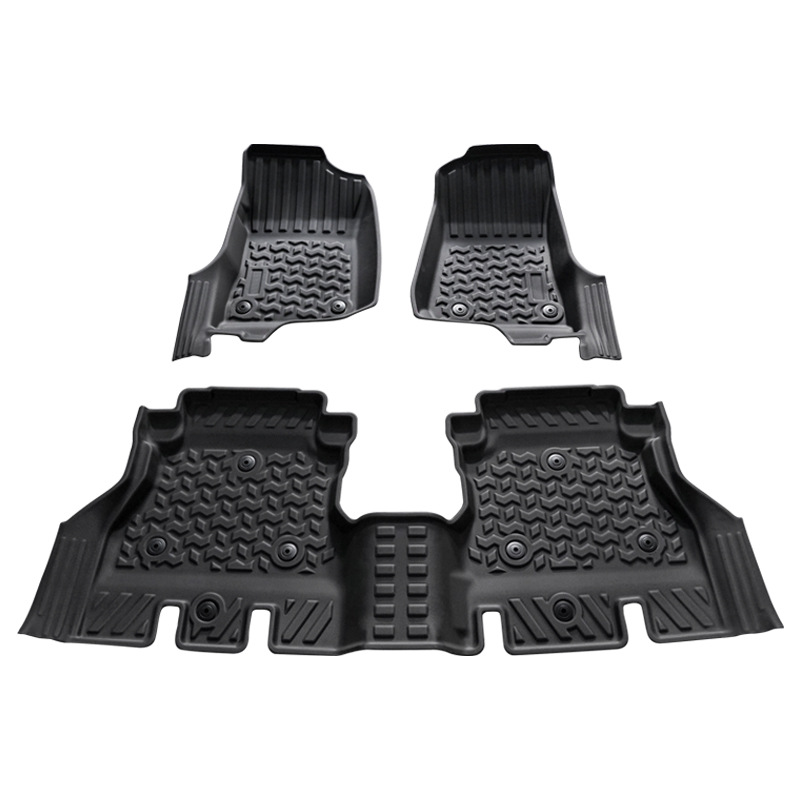 Adecuado para alfombrillas de coche Wrangler para coche especial Jeep jl jk Floor mat tapete impermeable TPE