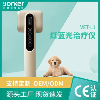 定制专供宠物红蓝光治疗仪手持美容仪皮肤治疗护理仪红蓝光理疗仪