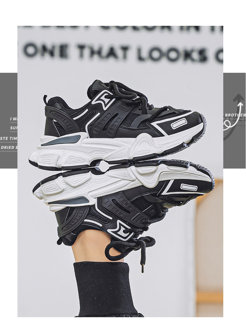 Herren 2024 neue Herbsthöhe zunehmende lässige Sport Jugend Mesh vielseitig dicke Sohle Papa trendige Schuhe_voghion.com