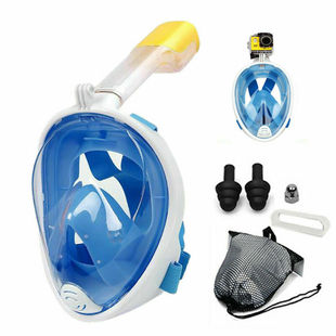 Snorkeling Mask Sambo Fully Dry Children's Adult Swimming Diving Anti-Fog Free Breathing Diving Goggles