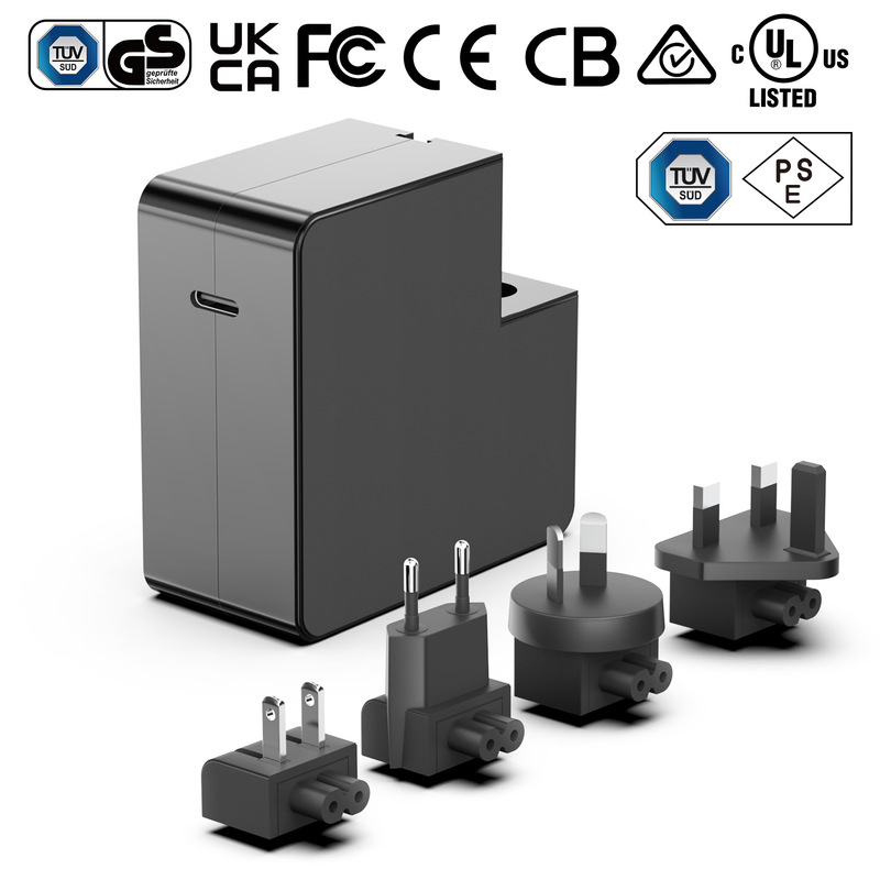 HKY EU UK AU US 5V-20v 45W USB TYPE-C power adapter travel charger HKY EU UK AU US 5V-20v 45W USB TYPE-C power adapter travel charger