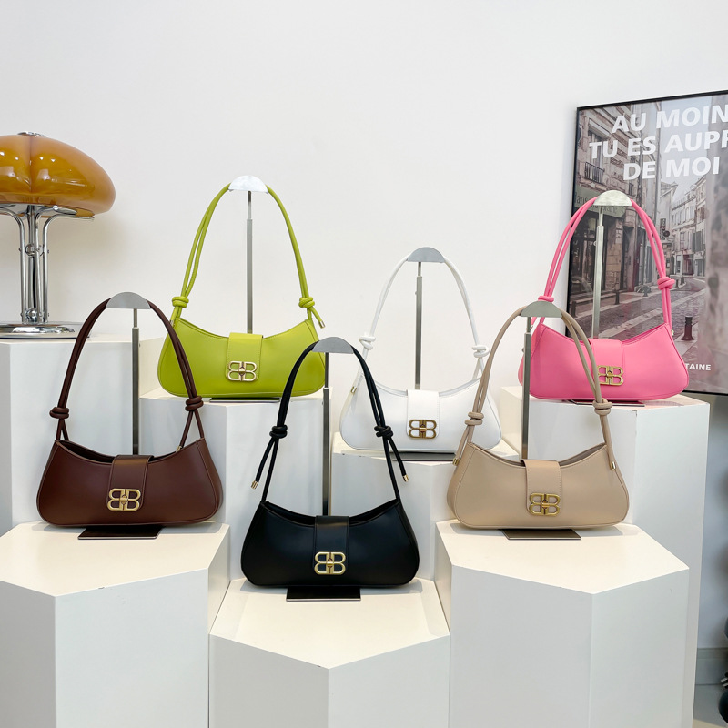 2024 invierno nueva moda francés bolso de cercanías axila nuevo bolso femenino bolso de hombro bolso de mensajero portátil