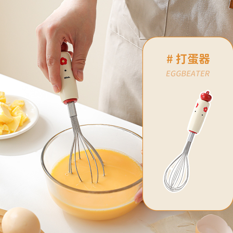 多巴胺厨房小工具套装辅食工具漏勺婴儿压泥勺蛋黄蛋清分离器网筛|undefined