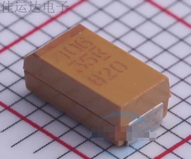 T491C106M035AT 规格 10uF(106) ±20% 35V 钽电容器