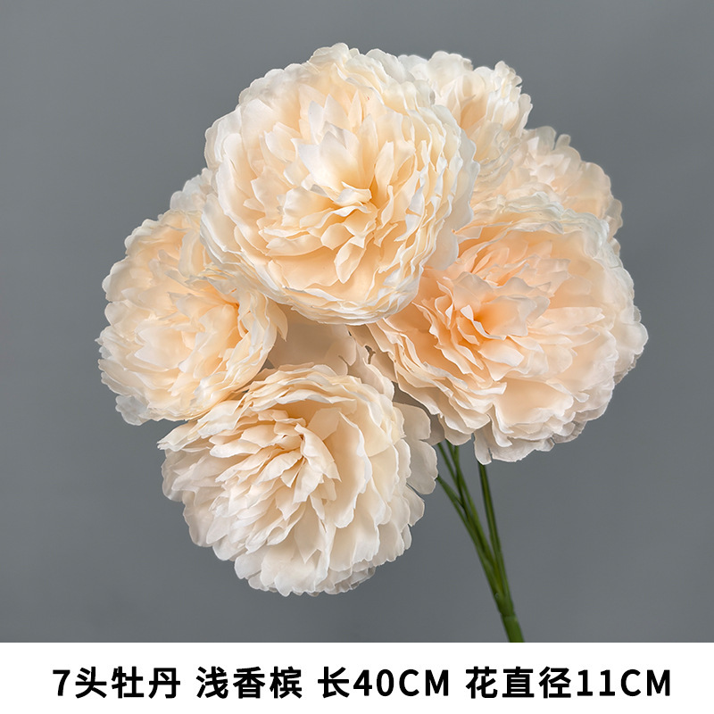 シャンパン模擬花シーンアレンジメント結婚式結婚式家の装飾装飾品花模擬花フェイクブーケ卸売|undefined