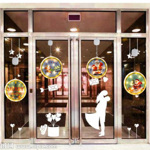 Factory direct selling cross -border new Christmas lamp LED light string painted hanging lamp room shop window decoration lamp