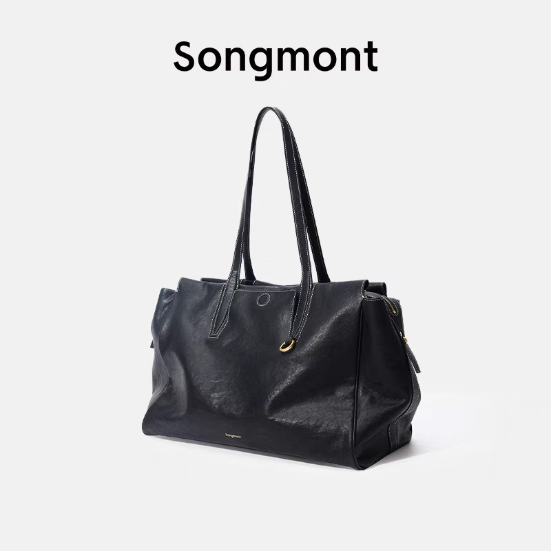 Songmont ブリーフケース 山下裕松トレースシリーズ トラベルバッグ 牛革 通勤 クロスボディ ハンドバッグ|undefined
