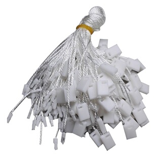 Clothing trademark hanging rope hanging rope square head color nylon rope hand wear rope buckle factory direct tag hanging grain