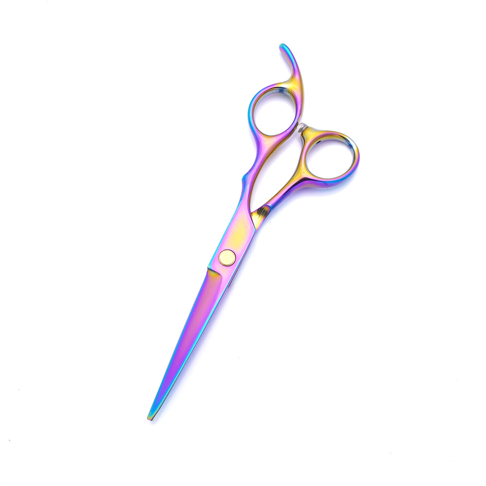 Tijeras para el cabello Zhangjiagang especiales para el cabello fino y roto, tijeras planas, flequillo, estilista transfronterizo, juego de tijeras de doble uso