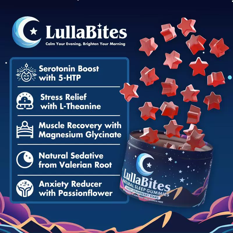 Amazon Hot Selling Iron Box Passionflower L Theanine Sleep Gummies NATURAL SLEEP GUMMIES