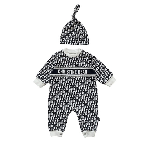 Baby jumpsuit, baby boy's harem, fashionable infant and children's clothing, girl's crawling suit, fashionable children's retro jumpsuit