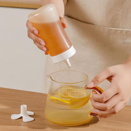 New product squeeze bottle tomato sand can be inverted squeeze bottle jam bottle honey bottle sauce bottle oyster sauce seasoning bottle