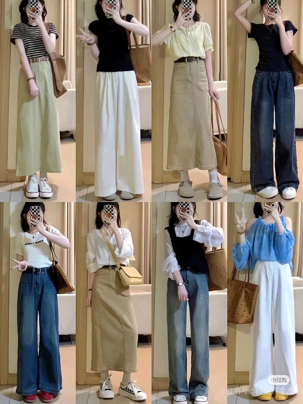 女性用テンセルワイドレッグジーンズ2025夏フロアレングス薄いスーパーソフトルーズスリミングドレープハイウエストストレートパンツ|undefined