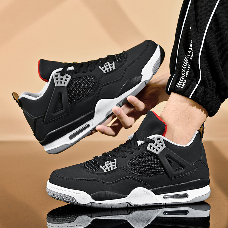 Zapatillas deportivas AJ4 de alta gama para hombre, zapatillas de baloncesto Putian originales, zapatillas deportivas para hombre, colaboración AJ3, zapatillas para mujer transpirables y ligeras image 8