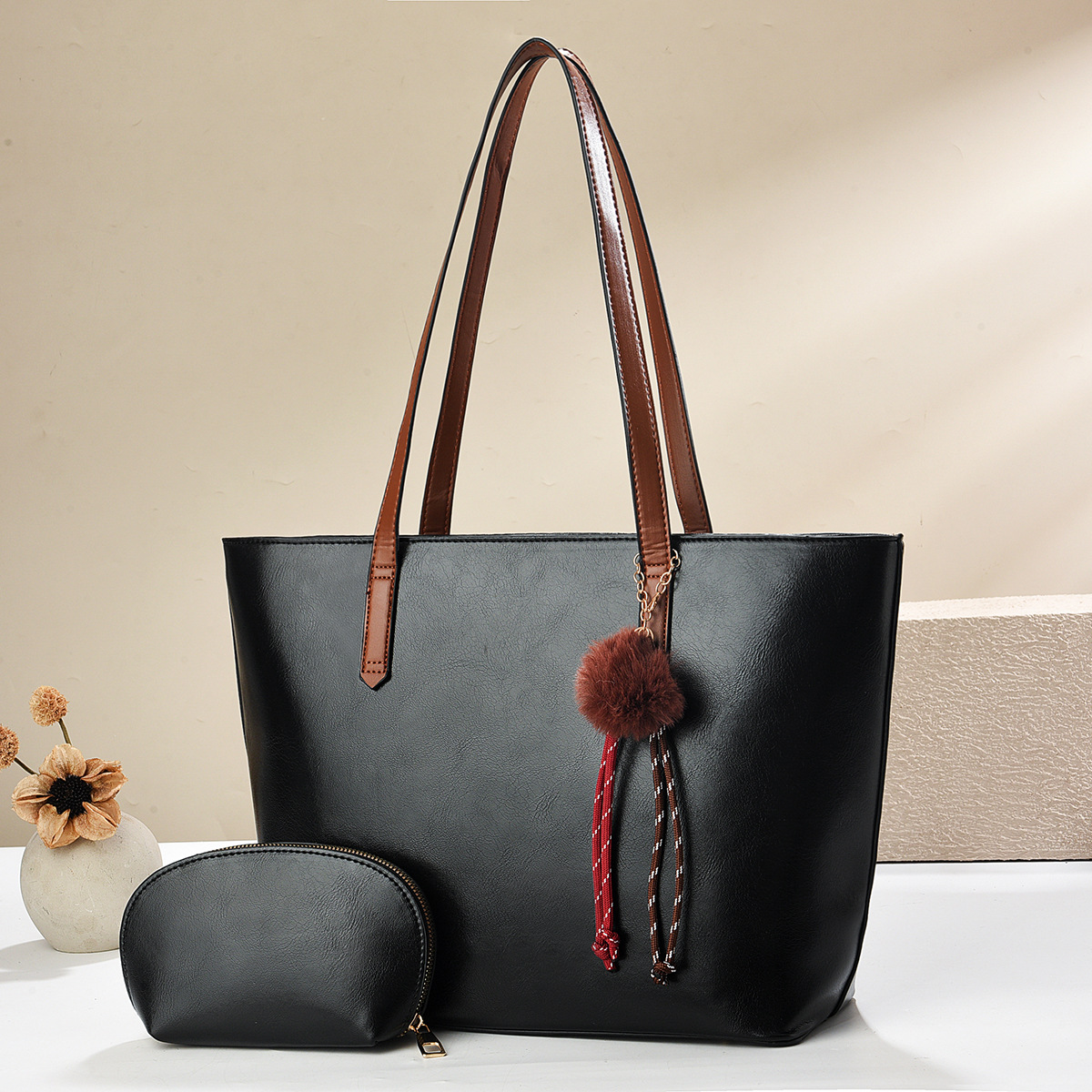 Bolsos tote bolsos bolsos grandes bolsos bolsos de hombro simples bolsos de mujer de Taizhou bolsos de comercio exterior bolsos de axila totebags transfronterizos