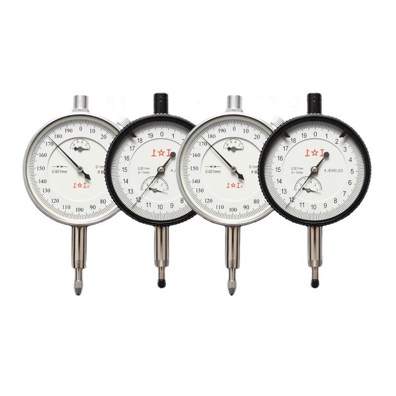 上工百分表防震指示表指针式数显百分表0-3 0-5 0-10千分表0-1mm
