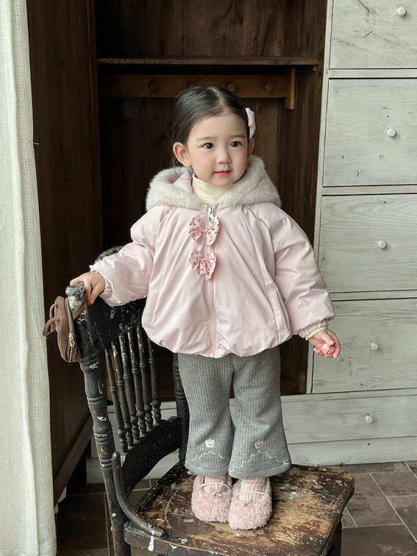 儿童羽绒服2025冬季新款女童羽绒服新国标90白鸭绒宝宝连帽童外套|undefined