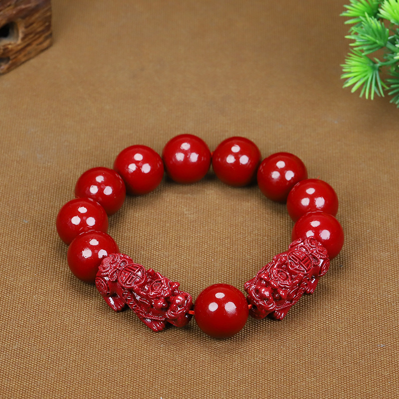 18mm 축복 쌍 Pixiu 팔찌