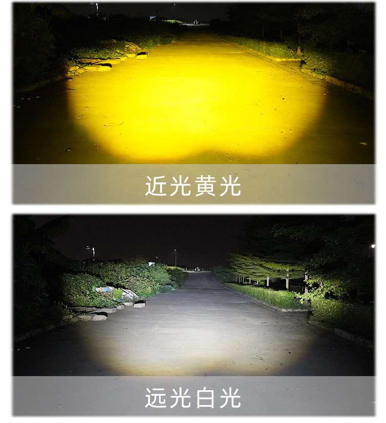 Motorcycle Waterproof LED Spotlight Super Bright High Beam