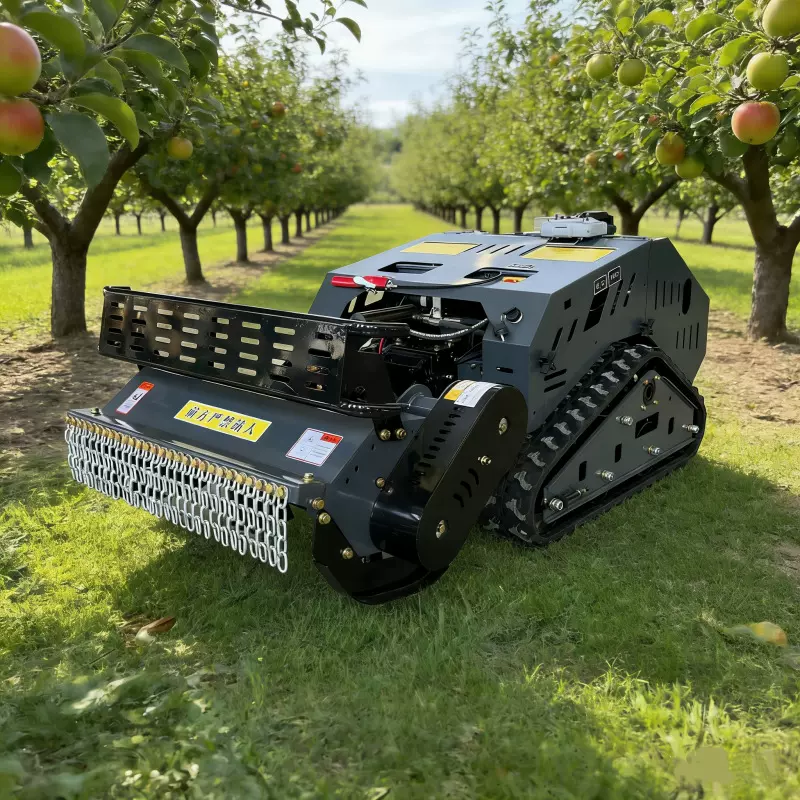果园旋耕开沟施肥回填一体机新款多功能智能遥控割草机家用微耕机