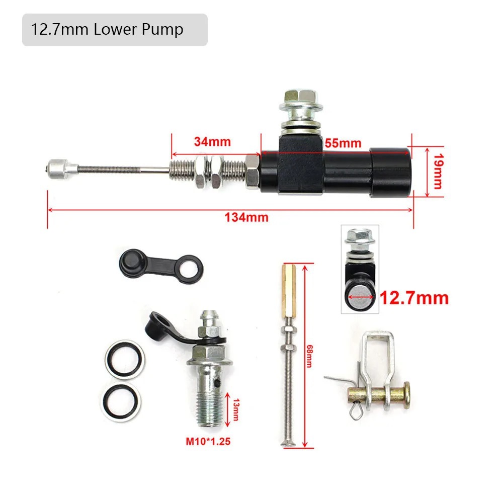 Motorcycle parts factory direct supply hydraulic clutch pump street car cross-ride cable modified clutch locomotive kit