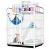 Cat Cage Cat Villa Three -Layers and Four -Layers Cat Cat Cat Products Pet Cage Manufacturer Direct Sale