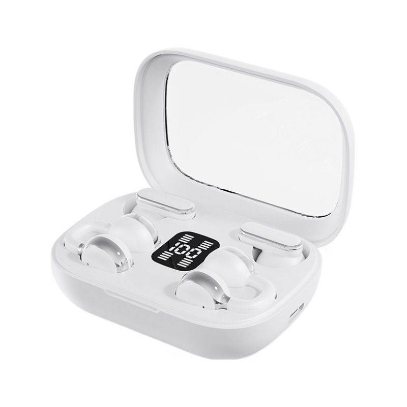 Gemelos transfronterizos Q10 auriculares Bluetooth de alta calidad de sonido tipo auriculares de conducción ósea reduciendo el ruido auriculares inalámbricos 2 en 1