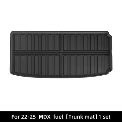 Trunk Mat, Suitable for Honda Honda Series - 22-25-acura-mdx-trunk-mat-fuelseven-seats-black