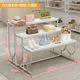 Three layers of silver 120*72*100 (round tube style