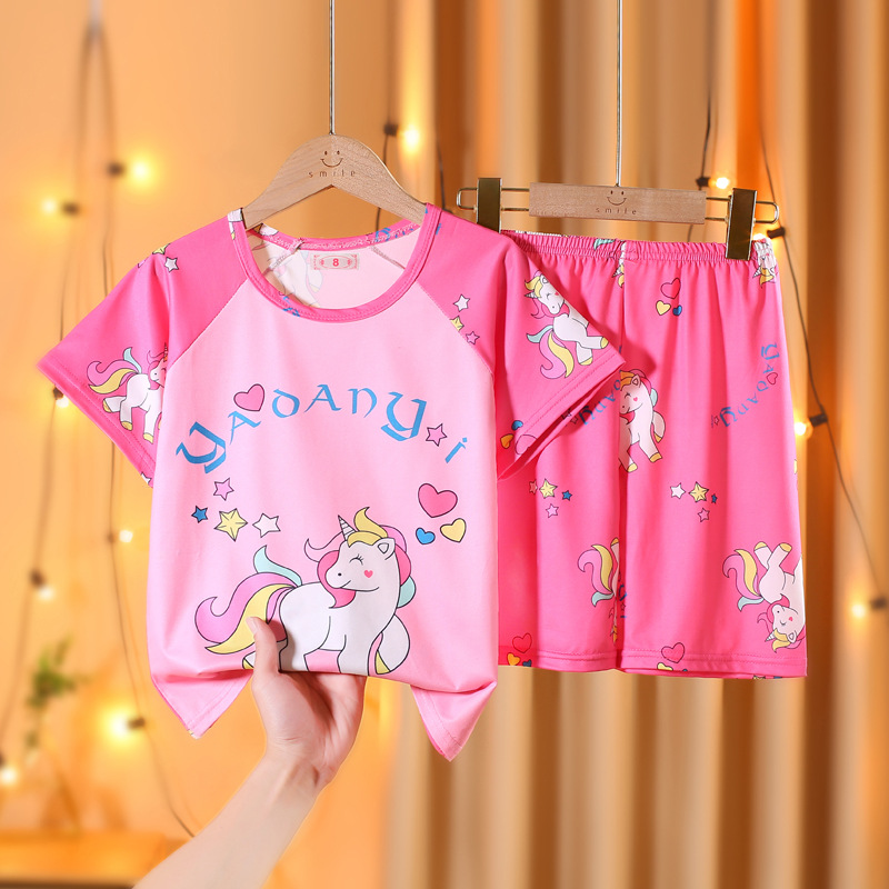 S dual short set-pink pony
