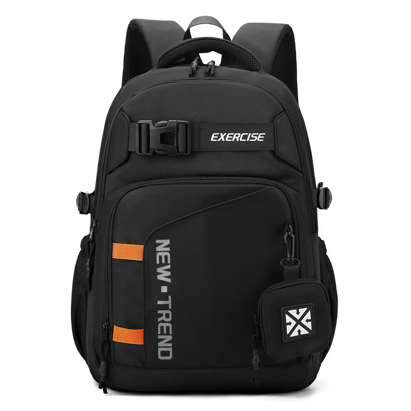 Mochila de ocio personalidad cool, gran capacidad, mochila de estilo universal, mochila de escuela secundaria, mochila de estudiantes de secundaria