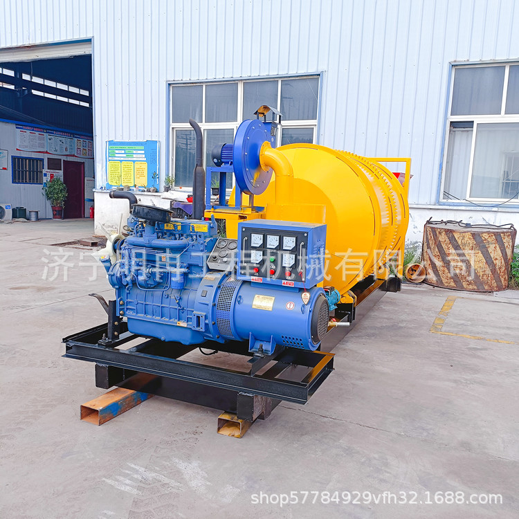 热沥青拌合机道路施工摊铺沥青拌合机废旧布料加热保温拌合机