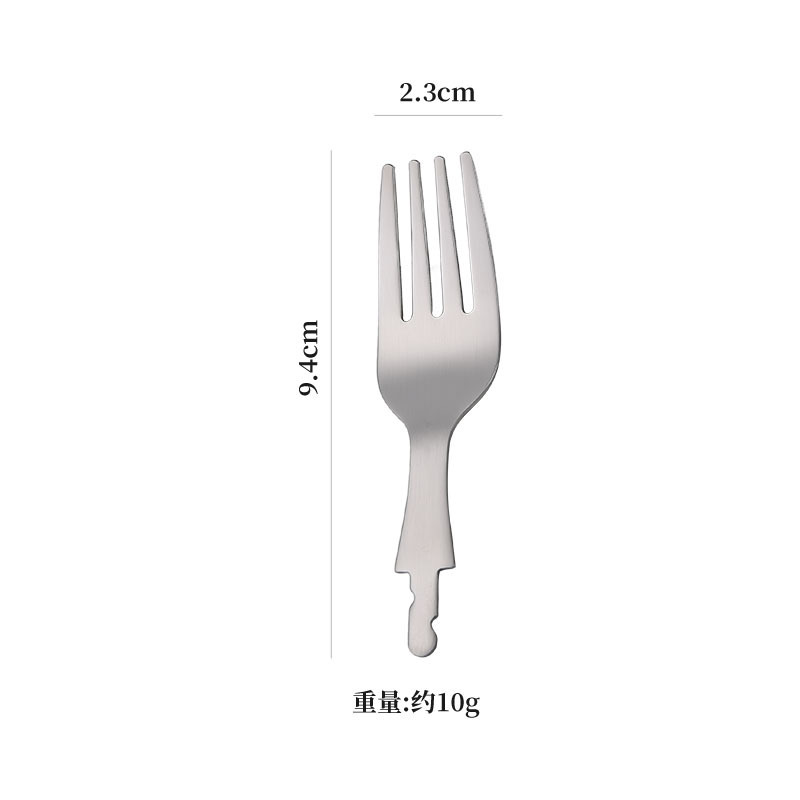 母子用品 316 ステンレス鋼のスプーンとフォークのアクセサリー ベビー用品 304 子供用食器 洋食器半製品|undefined