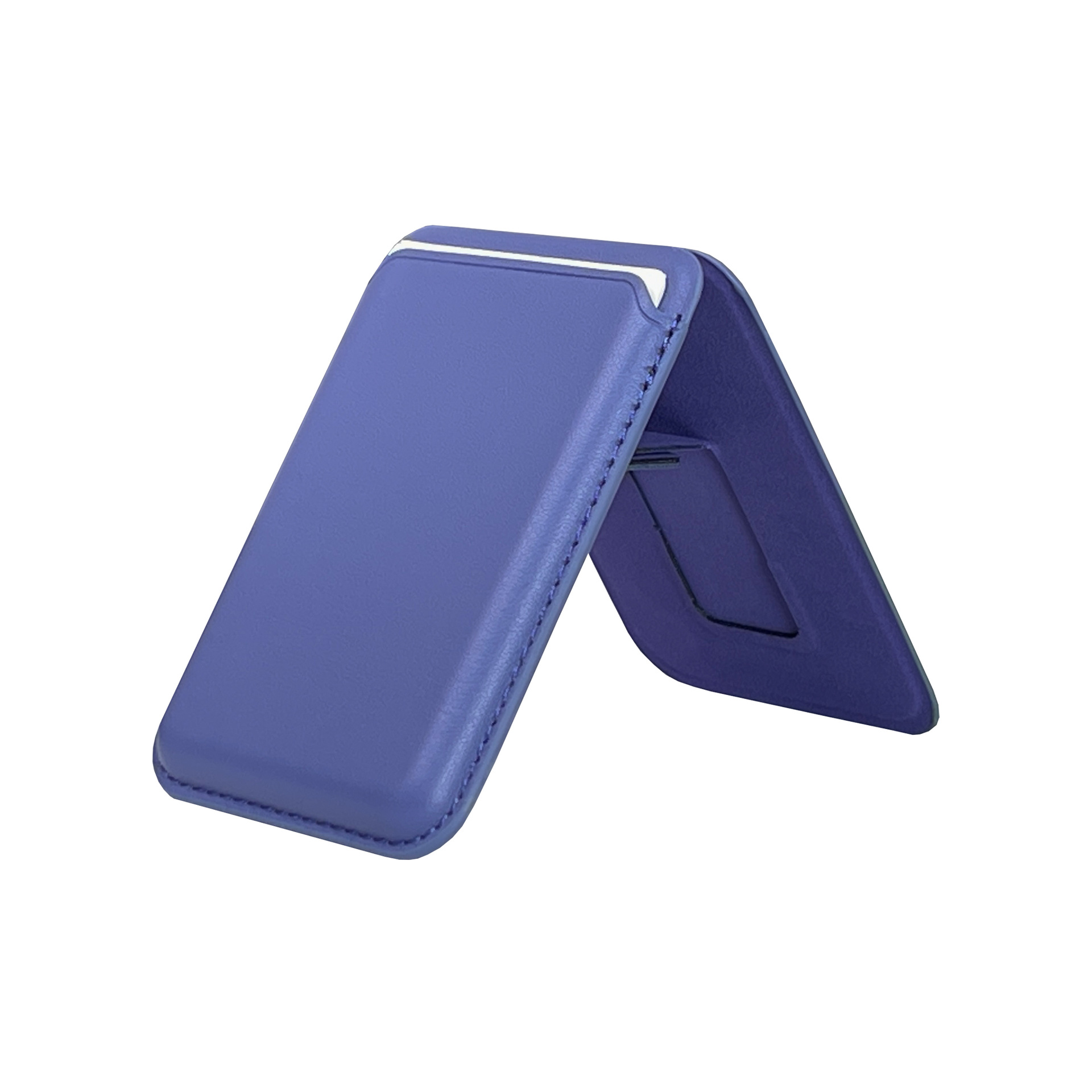 Aplicable a Apple serie MagSafe bolsa de tarjetas magnéticas iPhone serie PU cuero magnético fuerte soporte plegable cubierta de tarjetas