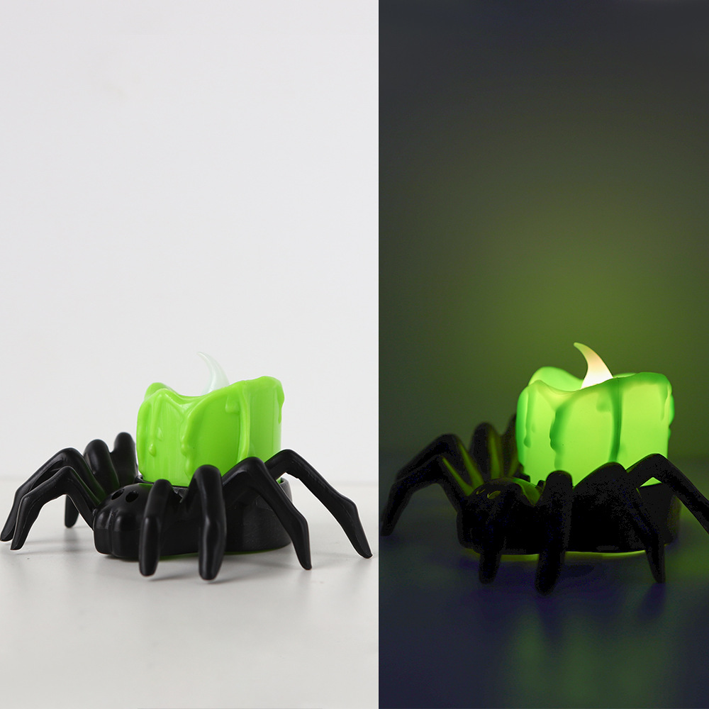 Lámpara de araña verde