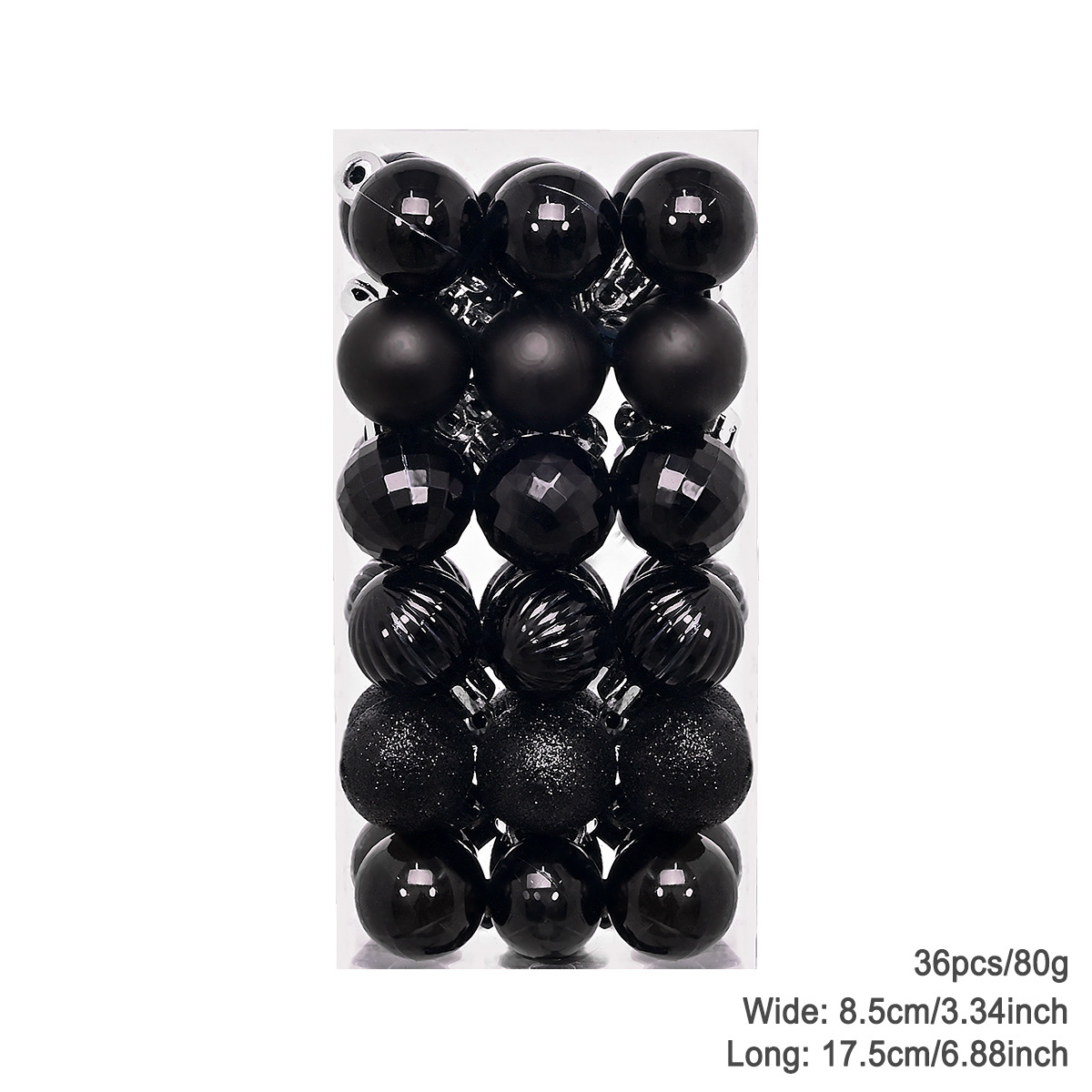 Transfronteriza decoraciones de Navidad Bola de galvanoplastia árbol de Navidad colgante bola decorativa bola colgante 3cm-36pvs BOLA DE Navidad